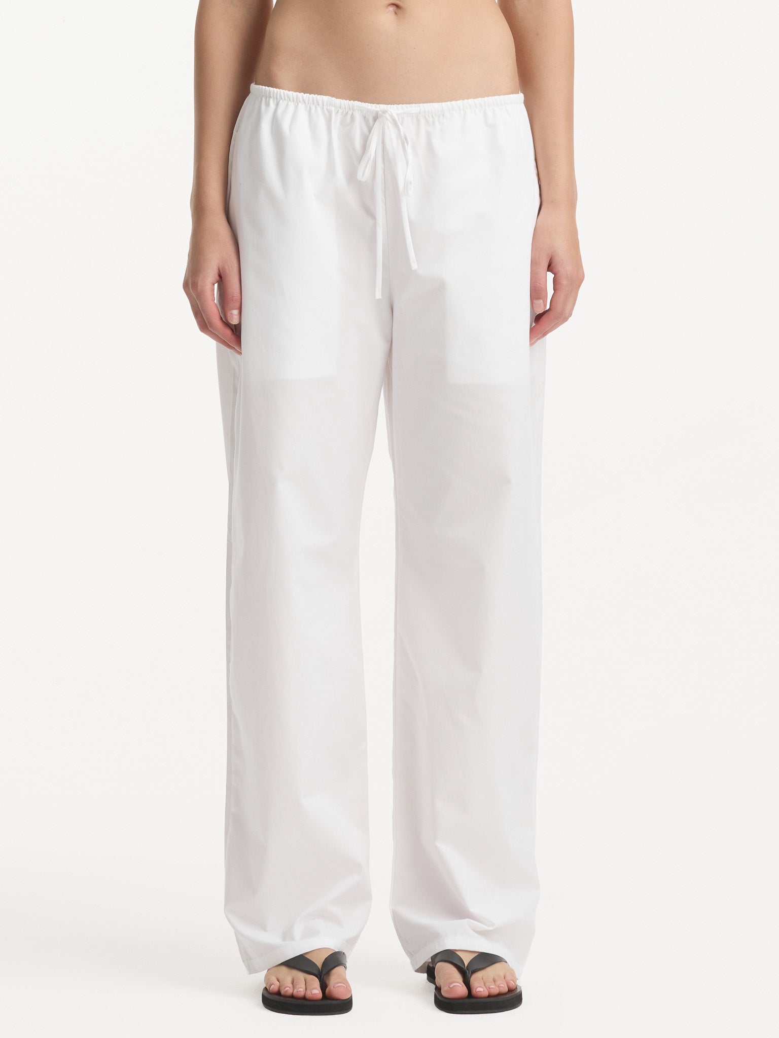 KIRA PANT / WHITE / CLYQUE