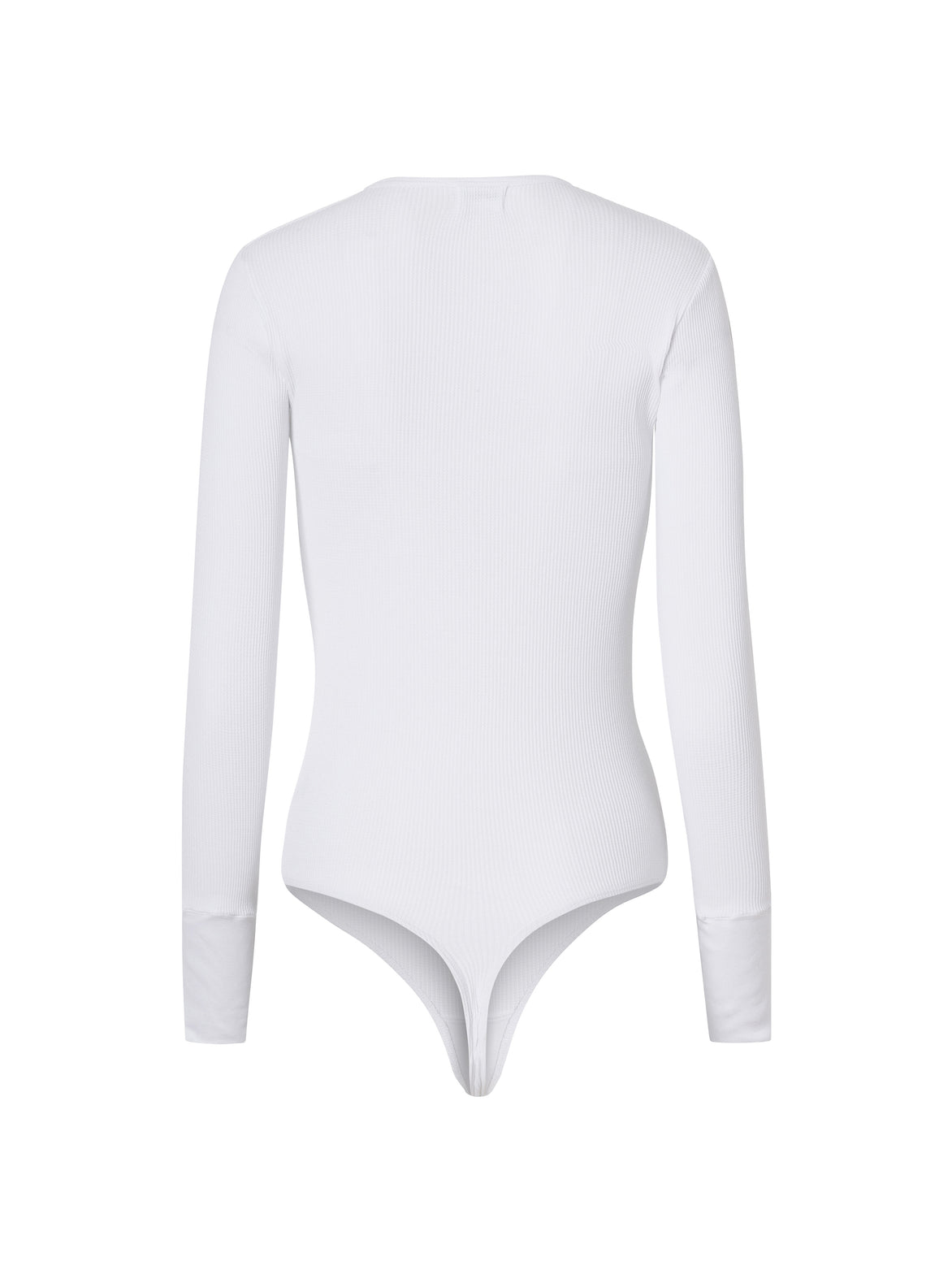 TIANA / THERMAL BODYSUIT / WHITE – CLYQUE