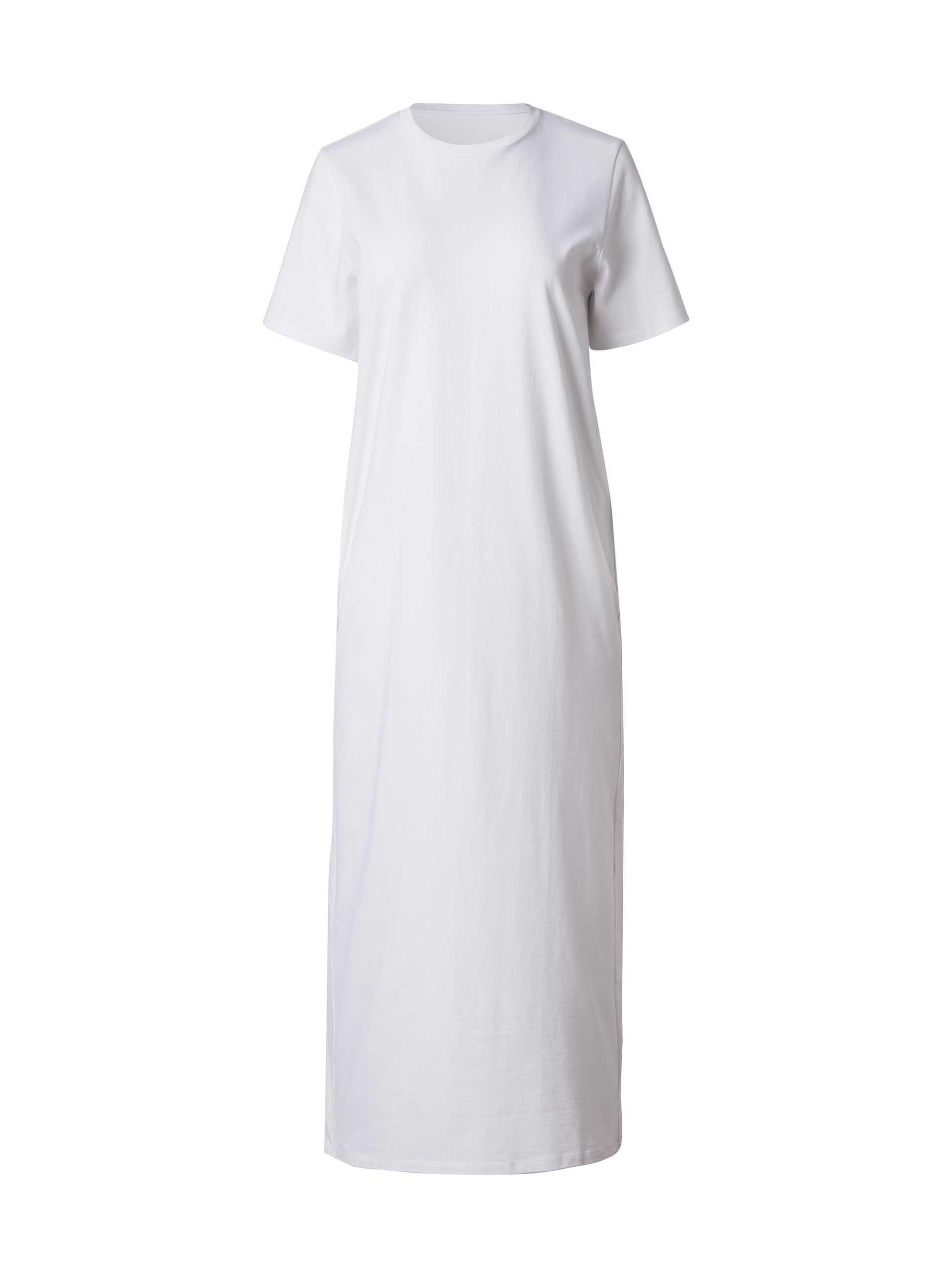 WALKER MAXI DRESS / White XSMALL / White